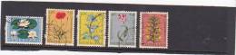 Netherlands 1960 Charity Flowers Used Set - Oblitérés