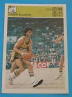 DAMIR SOLMAN KK Jugoplastiika - Yugoslavia Vintage Card Svijet Sporta * Basketball Basket-ball Baloncesto Pallacanestro - Andere & Zonder Classificatie