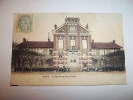 2jsn -  CPA  - ABLON - La Mairie Et Les écoles -  [94] Val De Marne - Ablon Sur Seine