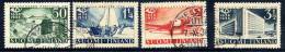 FINLAND 1938 300th Anniversary Of Finnish Post Used.  Michel 213-16 - Gebraucht