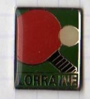 REGION LORRAINE SPORT LORRAINE PING PONG - Table Tennis