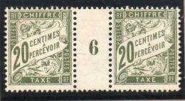 FRANCE : Taxe N° 31 (*) - 1859-1959 Postfris