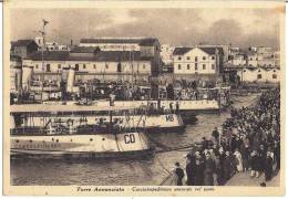 TORRE ANNUNZIATA (NA) - CACCIATORPEDINIERE ANCORATE NEL PORTO - F/G - N/V - Torre Annunziata