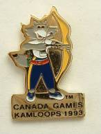 PIN'S TIR A L´ARC - CANADA GAMES KAMLOOPS 1993 - Tiro Con L'Arco