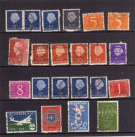 NETHERLANDS - PAESI BASSI - HOLLAND - NEDERLAND - OLANDA LOT OF 22 (1 EUROPA 1958 + 1 EUROPA 1959) STAMPS - LOTTO USED - Colecciones Completas