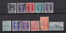 INDE  PETIT LOT  SERVICE +  DIVERS  TB - Timbres De Service