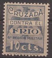 CCF21-LM40TB.Spain.Espagne .BENEFICENCIA.CRUZADA CONTRA EL FRIO.1936(Galvez 21**) Sin Charnela .MUY BONITOS.RAROS - Beneficenza