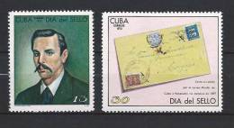 Cuba 1972 -  Stamp Day  Y&T  1573-74  Mi. 1767-68  MNH, Neuf, Postfrisch - Ungebraucht