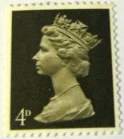 Great Britain 1967 Queen Elizabeth II 4d - Mint - Nuevos