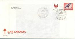 TB Tubercolosis Association, Bird Flower   , South Africa FDC - Briefe U. Dokumente