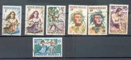 Poly 225 - YT 3-4-6-7-8-10-11 Obli - Used Stamps