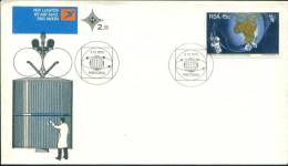 Space Satellite Communication  , South Africa FDC 1975 - Cartas & Documentos