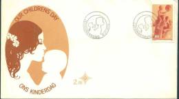 Family Planning , Our Childrens Day  ,Michel 507  , South Africa FDC 1976 - Cartas & Documentos