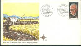 Jacob Daniël Du Toit Totius Poet  , Michel 510,  South Africa FDC 1977 - Briefe U. Dokumente