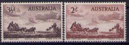 1955 Australia, Diligenza Postale , Serie Completa Nuova (**) - Ongebruikt