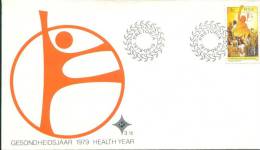 Health Year   , South Africa FDC 1978 - Lettres & Documents
