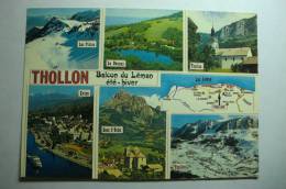 D 74 - Thollon , La Beunaz, Evian, Dent D'oche - Thollon