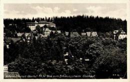 AK Oberhof, Blick Zum Erholungsheim Glückauf, Gel, 1952 - Oberhof