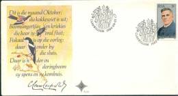 Louis Leipoldt  Poet  , Michel 573   , South Africa FDC 1980 - Lettres & Documents