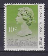 ## Hong Kong 1989 Mi. 507 III     10 C Königin Queen Elizabeth II. (Jahreszahl 1989) - Used Stamps