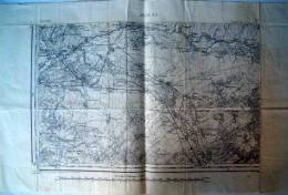 ARCIS S.O  1901 1/80000   54x34,5 - Cartes Topographiques