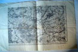 ARCIS S.E  1901 1/80000   54x34,5 - Topographical Maps
