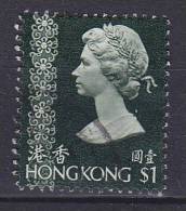 ## Hong Kong 1973 Mi. 276 X      1 $ Königin Queen Elizabeth II. - Used Stamps