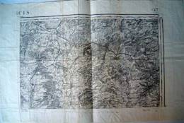 ARCIS  1901  1/80000   54x34,5 - Topographical Maps