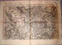 VERDUN  1911  1/50000  74,5x53 - Carte Topografiche