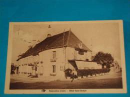 18) Sancoins - Hotel : Café - Saint-joseph - Année 1933 - EDIT - Hirondelle - Sancoins