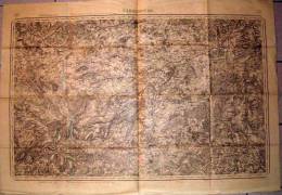 SARREBOURG  1901 1/80000  90x63 - Carte Topografiche