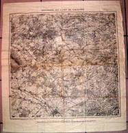 CHALONS "environs Du Camp"  1912  1/80000  58x62 - Carte Topografiche