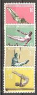 Liechtenstein1957: Michel 353-6mnh** GYMNASTICS - Ongebruikt