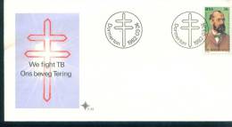 Robert Koch , TB  , Michel 596    , South Africa FDC 1982 - Lettres & Documents