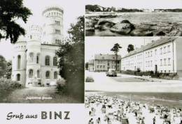 AK Binz, Erich-Weinert-Straße, Schloß Granitz, Gelaufen, 1980 - Ruegen