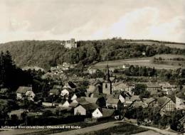 AK Kranichfeld/Ilm, Oberschloß Mit Kirche, Gel, 1963 - Kranichfeld