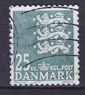 Denmark 2010 Mi. 1619  25.00 Kr Small Arms Of State Kleines Reichswaffen New Engraving Selbstklebende Papier - Used Stamps