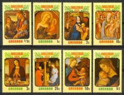 1974 Grenada Natale Christmas Noel Set MNH** Nat11 - Granada (...-1974)