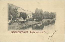 Chaudfontaine :  Le Kursaal Et Le Parc   ( Ecrit 1902  Avec Timbre ) - Chaudfontaine