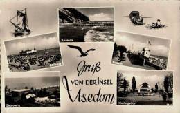 AK Usedom: Koserow, Bansin, Ahlbeck, Zinnowitz, Heringsdorf, Gel, 1961 - Usedom