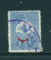 TURKEY - 1908 Opt With Turkish Letter 'B'  1pi Used As Scan - Gebruikt