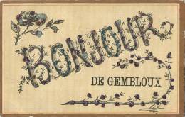 Gembloux :  Bonjour  ( Ecrit Avec Timbre 1 Cent ) - Gembloux