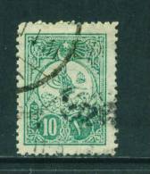 TURKEY - 1908 Issues 10pa Used As Scan - Gebruikt