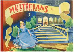 [ENFANTINA]  MULTIPLANS N°5 -  CENDRILLON - ALBUMS DU GAI MOULIN - - Märchen