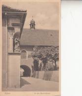 ERFURT - GERMANIA -AN DER MARTINIKIRCHE VG 1911 BELLA FOTO D´EPOCA ORIGINALE 100% - Erfurt