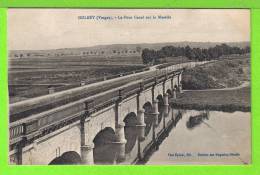 GOLBEY / LE PONT CANAL SUR LA MOSELLE / Carte écrite En 19?? - Golbey