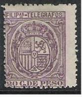 165-SELLO FILIPINAS TELEGRAFOS ESPAÑA 1894 Nº63.26,00€ - Philippines