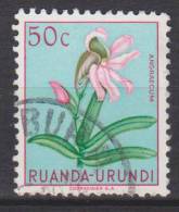 Ruanda-Urundi N° 182 ° USUMBURA - Les Fleurs - 1953 - Gebruikt