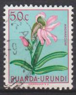 Ruanda-Urundi N° 182 ° USUMBURA - Les Fleurs - 1953 - Usados