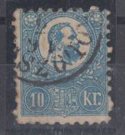 Hungary 10Kr Classic Stamp Mi#4b 1871 USED - Gebruikt